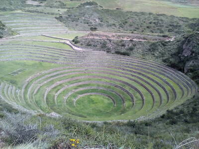 Moray_laboratoř Inků